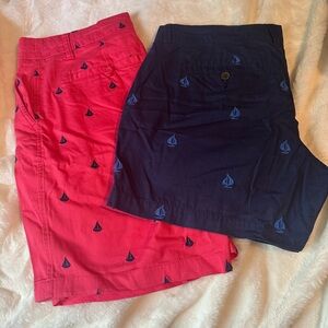 Old Navy and British Khaki Sail Boat Shorts